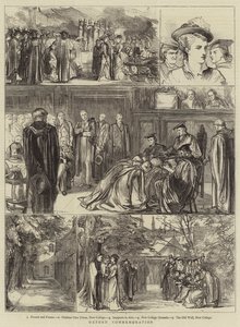 Oxford Commemoration by Theodore Blake Wirgman